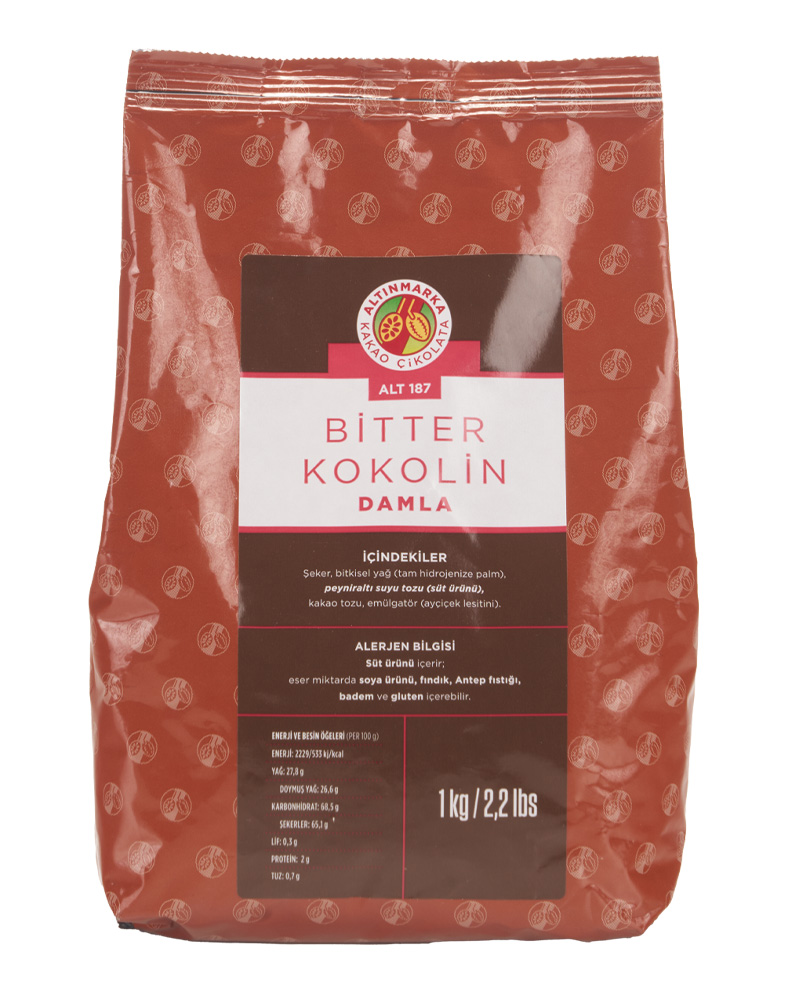 ALT187 Bitter Damla Kokolin 1 Kg | Altınmarka